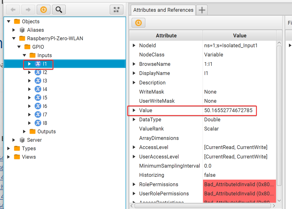 OPC Client Node
